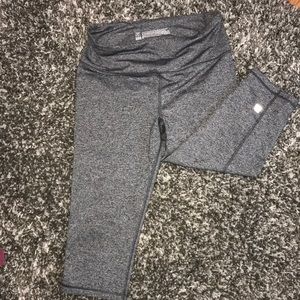 Victoria secret grey cropped leggings NWOT